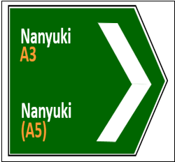 Direction-For-Trunk-Road