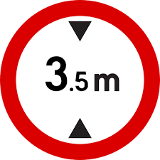 No-Entry-For-Vehicles-Exceeding-Height-Shown