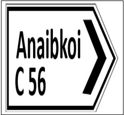 Non-Trunk-Road-Sign-Direction