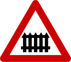Railway-Crossing-With-Barrier-Ahead