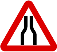 Road Narrows Ahead