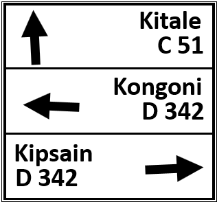 Sign-For-Route-Confirmatory