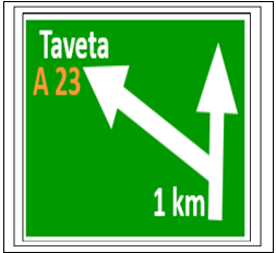 Trunk-Road-Or-Advanced-Direction-Sign.