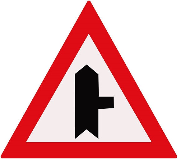Junction With A Road From Right Ahead