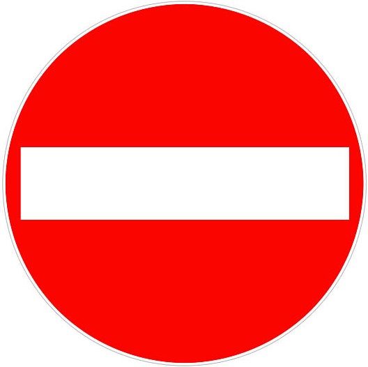 No Entry
