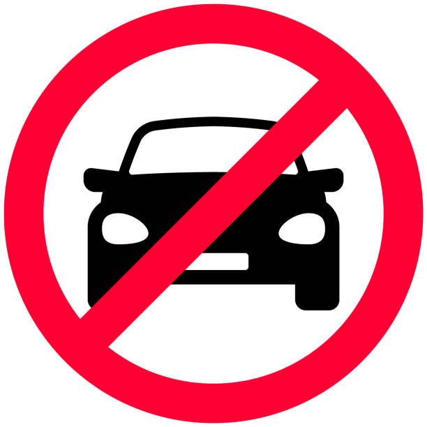 No entry For Motor Vehicles