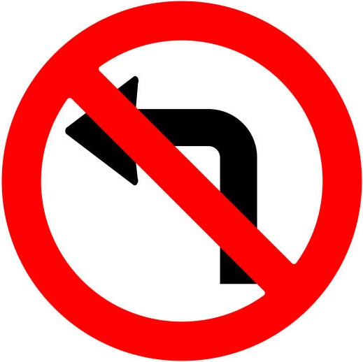 No Right Turn