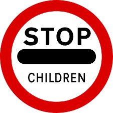 Stop For Children Crossing