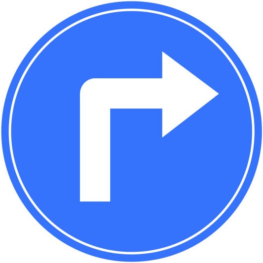 Compulsory Turn Right