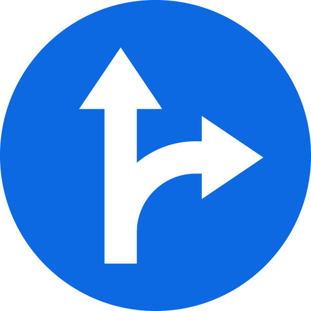Compulsory Go Straight Or Turn Right