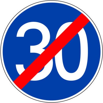 End Of Compulsory Minimum Speed