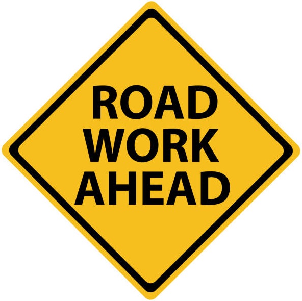 Road Work Ahead