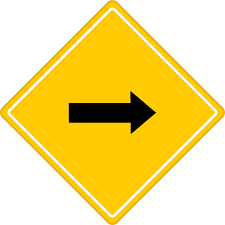 Turn Right Only Ahead