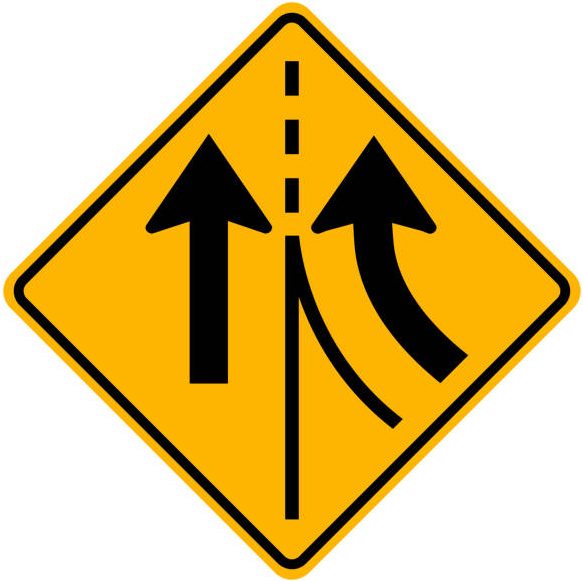 Right Added Lane