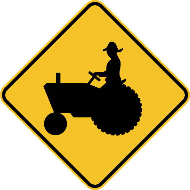 Farm Vehicles Crossing Ahead