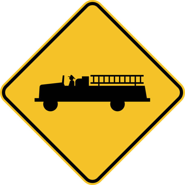 Emergency Vehicle Crossing Ahead