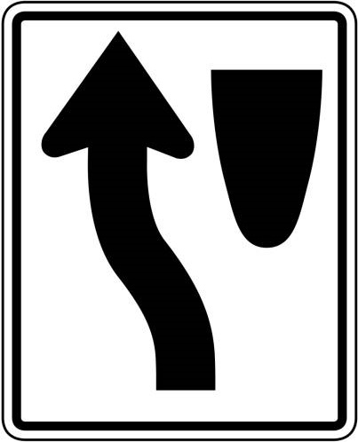 Keep Left illustration
