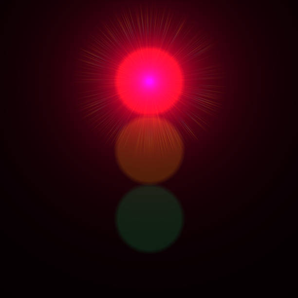 Red Flashing Light - Come To A Complete Stop Before Proceeding