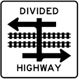 Divided Highway Crossing